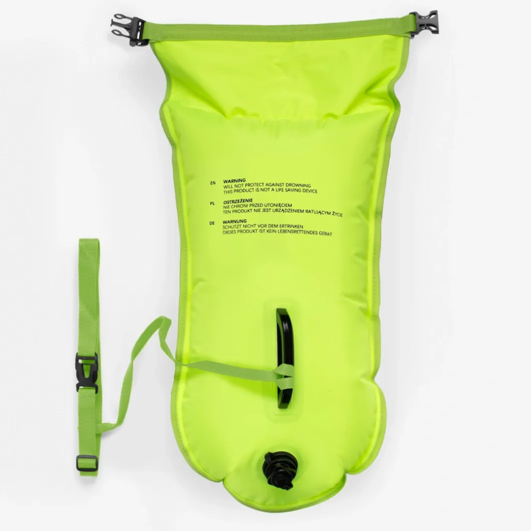 Boja asekuracyjna Open Water Swim Buoy 37x72 cm Aqua Speed kol.11 - zielony