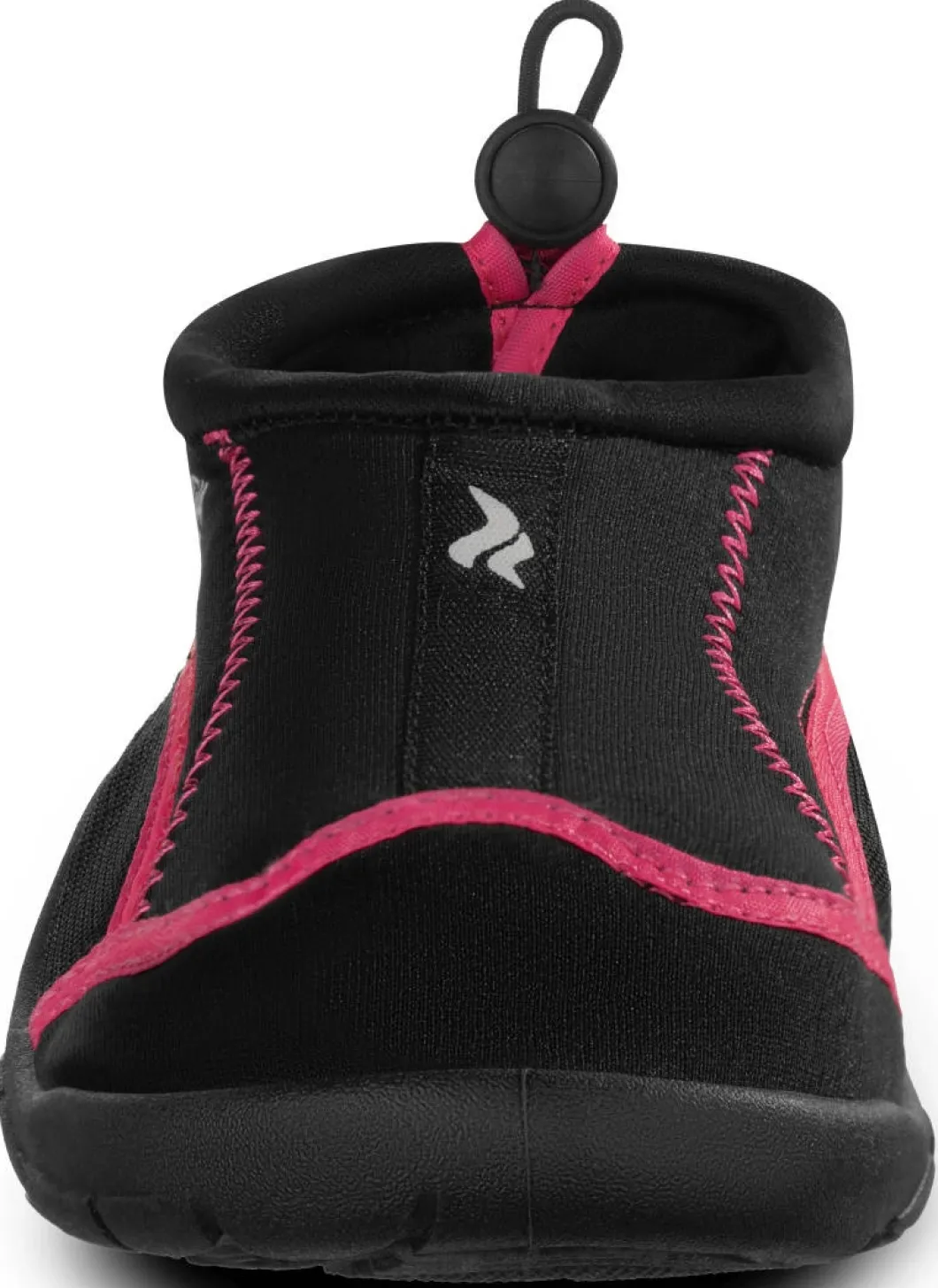 Buty do wody Aqua Speed ze ściągaczem 28D - czarno-różowe