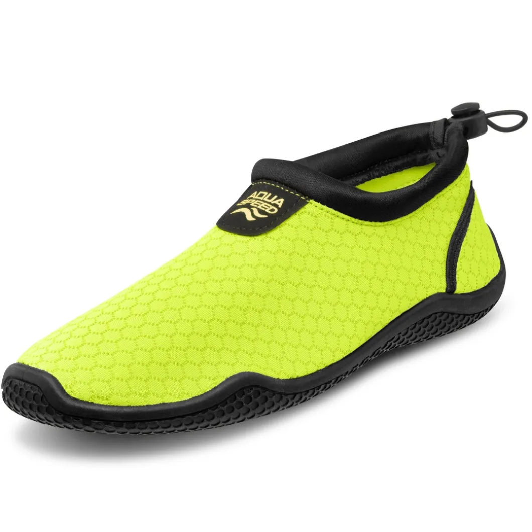 Buty do wody ze ściągaczem Aqua Shoe 30 kol.18 - żółto-czarne