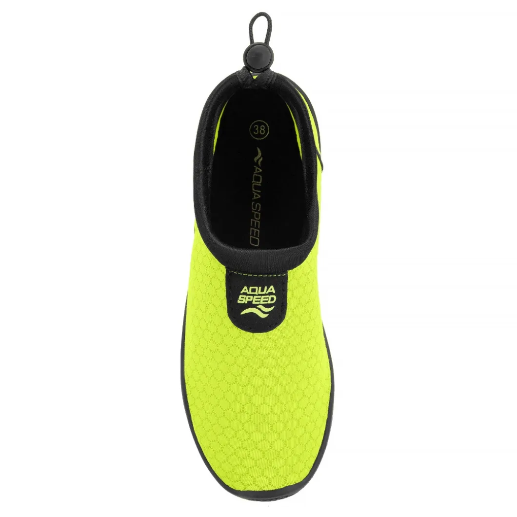 Buty do wody ze ściągaczem Aqua Shoe 30 kol.18 - żółto-czarne