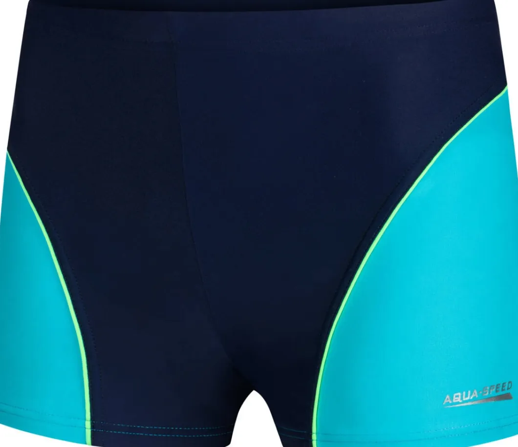 Chłopięce spodenki pływackie Aqua Speed Leo 42- granatowe