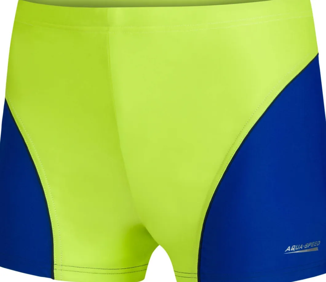 Chłopięce spodenki pływackie Aqua Speed Leo 82 - zielone