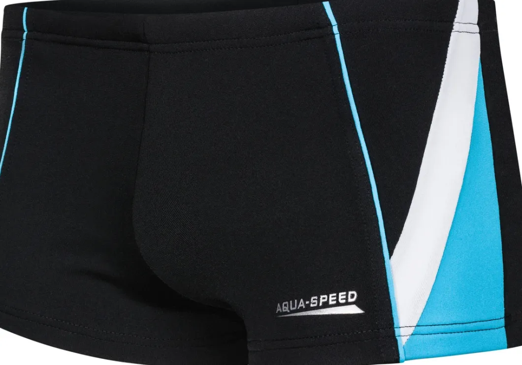 Chłopięce spodenki pływackie Aqua Speed Diego 01 - czarne