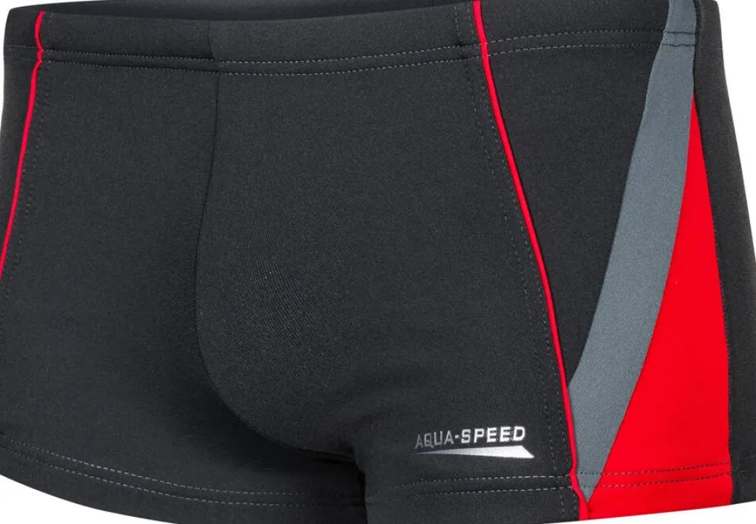 Chłopięce spodenki pływackie Aqua Speed Diego 03 - szare