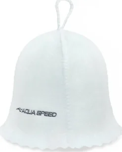 Czapka filcowa do sauny Aqua Speed - biała