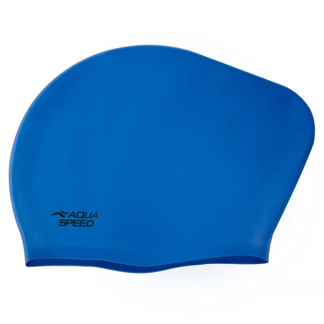 Czepek pływacki na długie włosy Aqua Speed Long Hair Cap 09 - niebieski