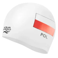 Czepek pływacki POLAND Volume Cap kol. 05 - biały
