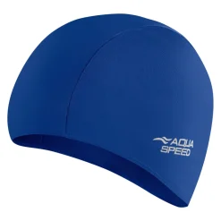 Czepek pływacki POLYESTER CAP 02 - niebieski