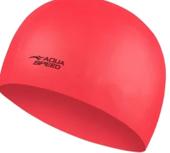 Czepek pływacki silikonowy Aqua Speed Mega 31 - czerwony