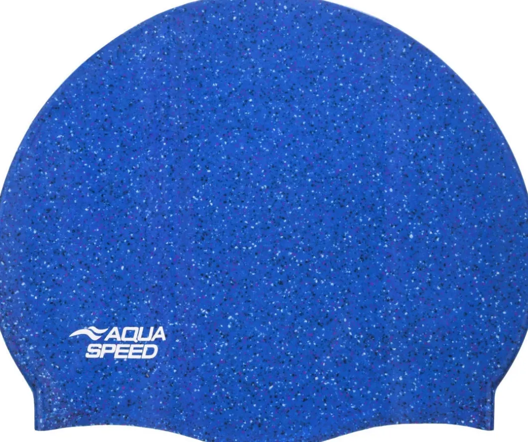 Czepek pływacki silikonowy z recyklingu Aqua Speed Reco 01 - niebieski