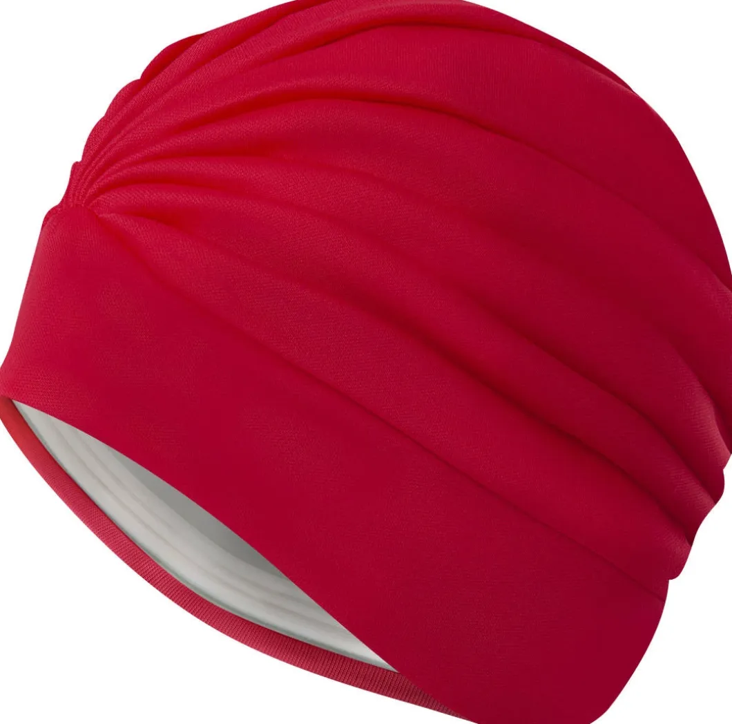 Damski czepek kapielowo - pływacki Aqua Speed Turban Cap 31 - czerwony