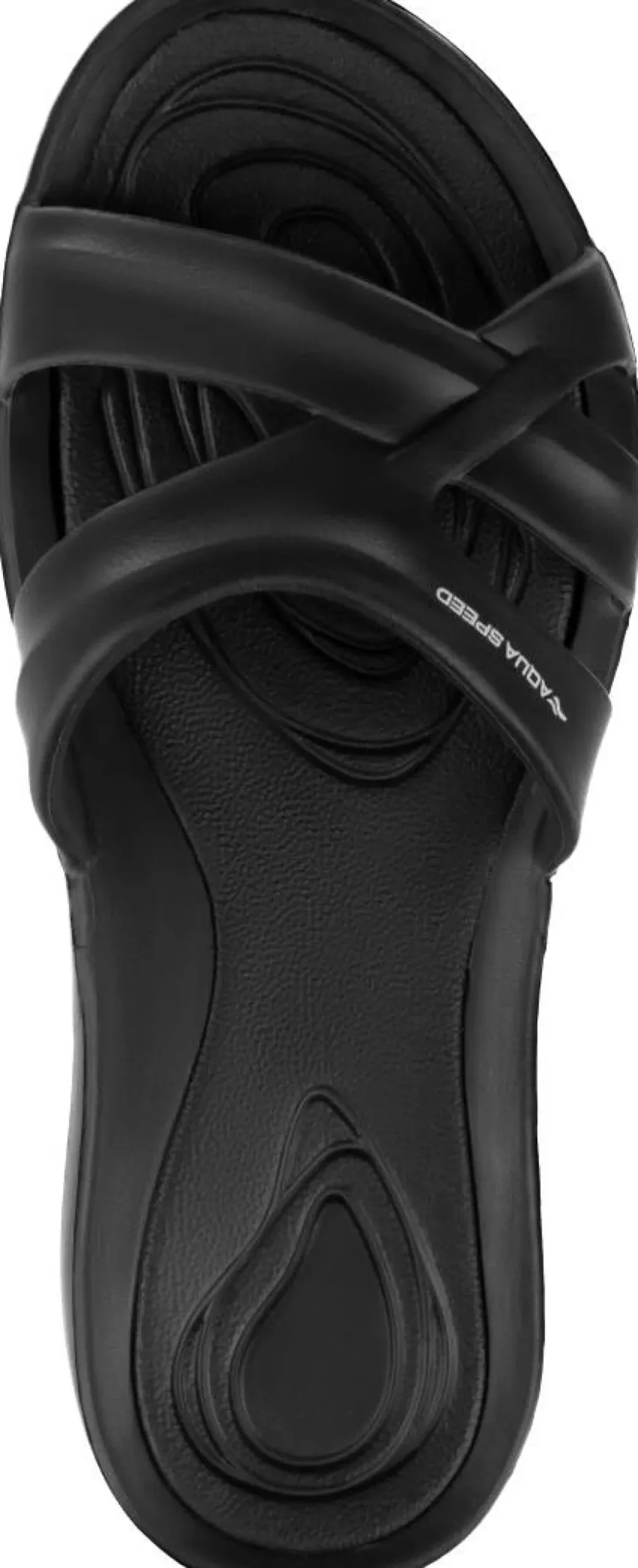 Damskie klapki basenowe Aqua Speed Panama 07 - czarne