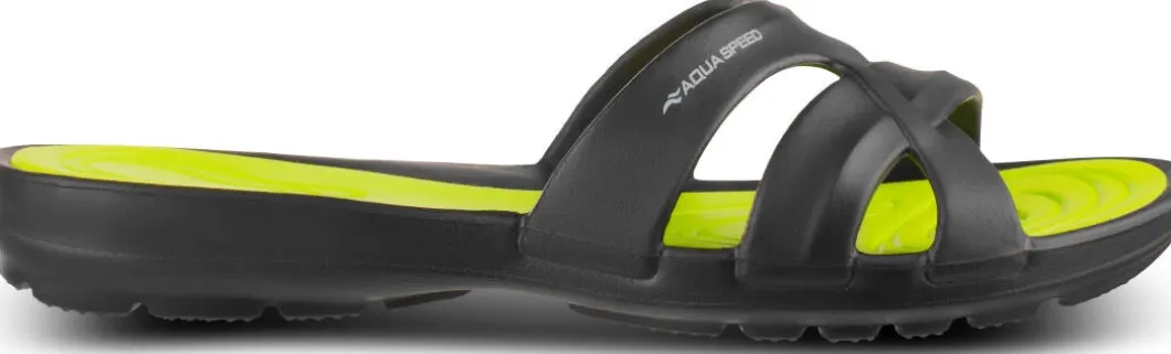 Damskie klapki basenowe Aqua Speed Panama 38 - czarne
