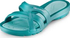 Damskie klapki basenowe Panama Aqua Speed 42 - turkusowe