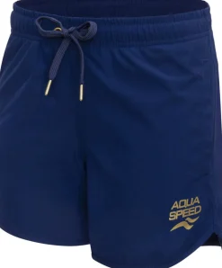 Damskie szorty kąpielowe Aqua Speed Lexi 10 - granatowe