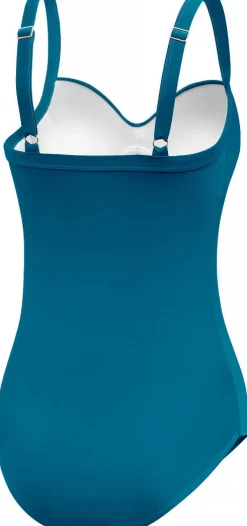 Damski kostium kąpielowy jednoczęściowy Aqua Speed Elena 08 - zielony