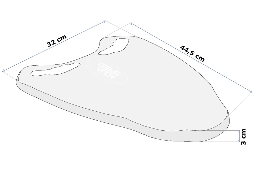 Deska do nauki pływania Aqua Speed Arrow 02 - niebieska