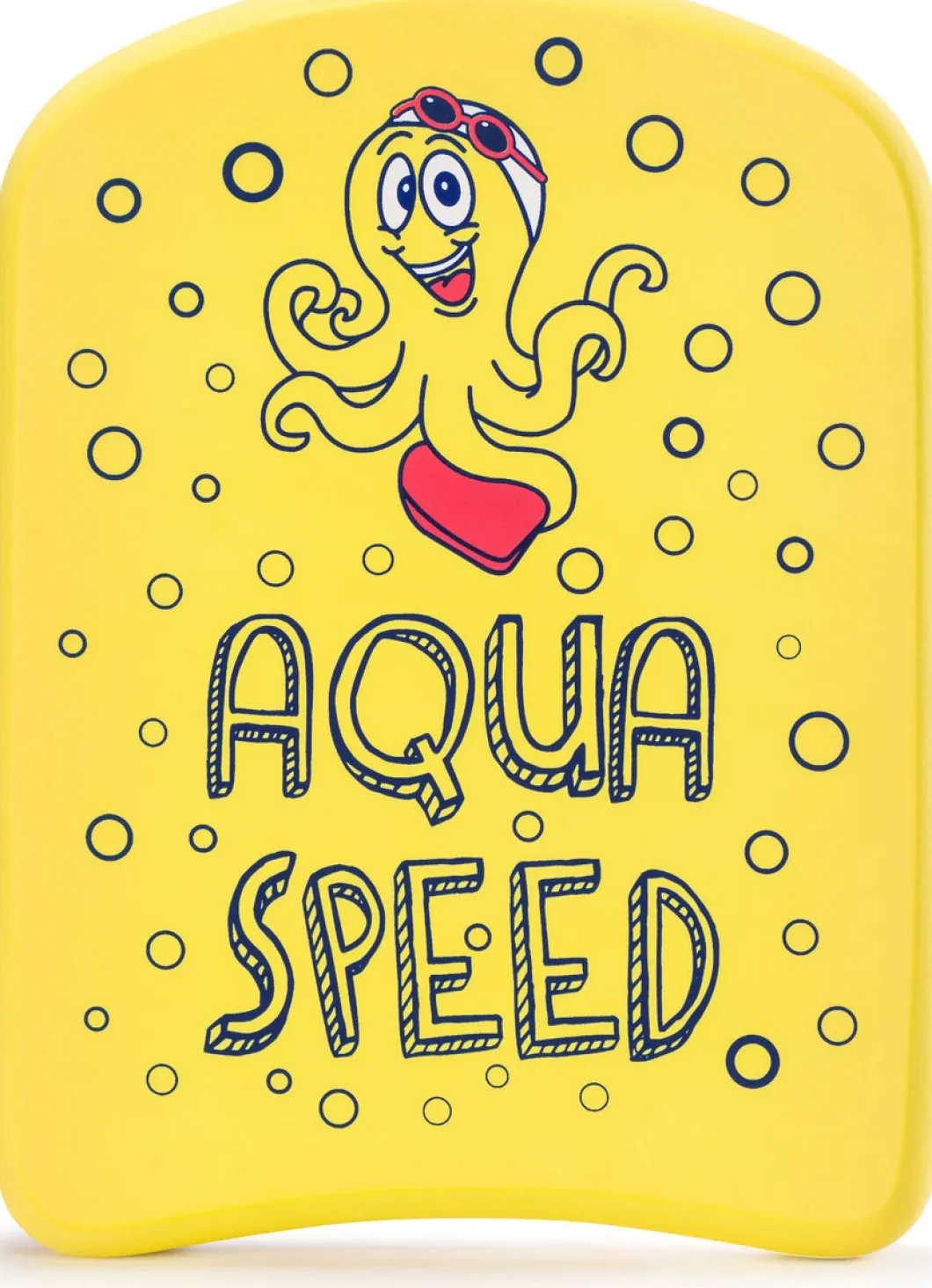 Deska do nauki pływania dla dzieci Aqua Speed Kiddie Octopus 31 cm - żółta