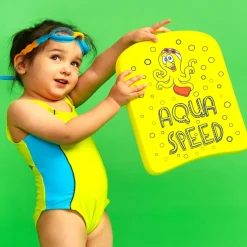 Deska do nauki pływania dla dzieci Aqua Speed Kiddie Octopus 31 cm - żółta