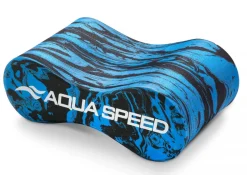 Deska do pływania Aqua Speed ÓSEMKA 4 SWIRL 10 - niebieska