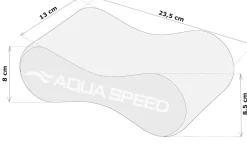 Deska do pływania Aqua Speed ÓSEMKA 4 SWIRL 05 - czarna