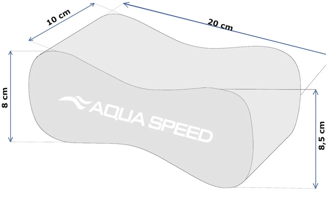 Deska do pływania ósemka Aqua Speed Pull Buoy "3" Junior 04 - zielona