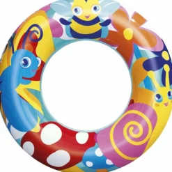 Dmuchane koło do pływania dla dzieci "Designer" - kolorowe