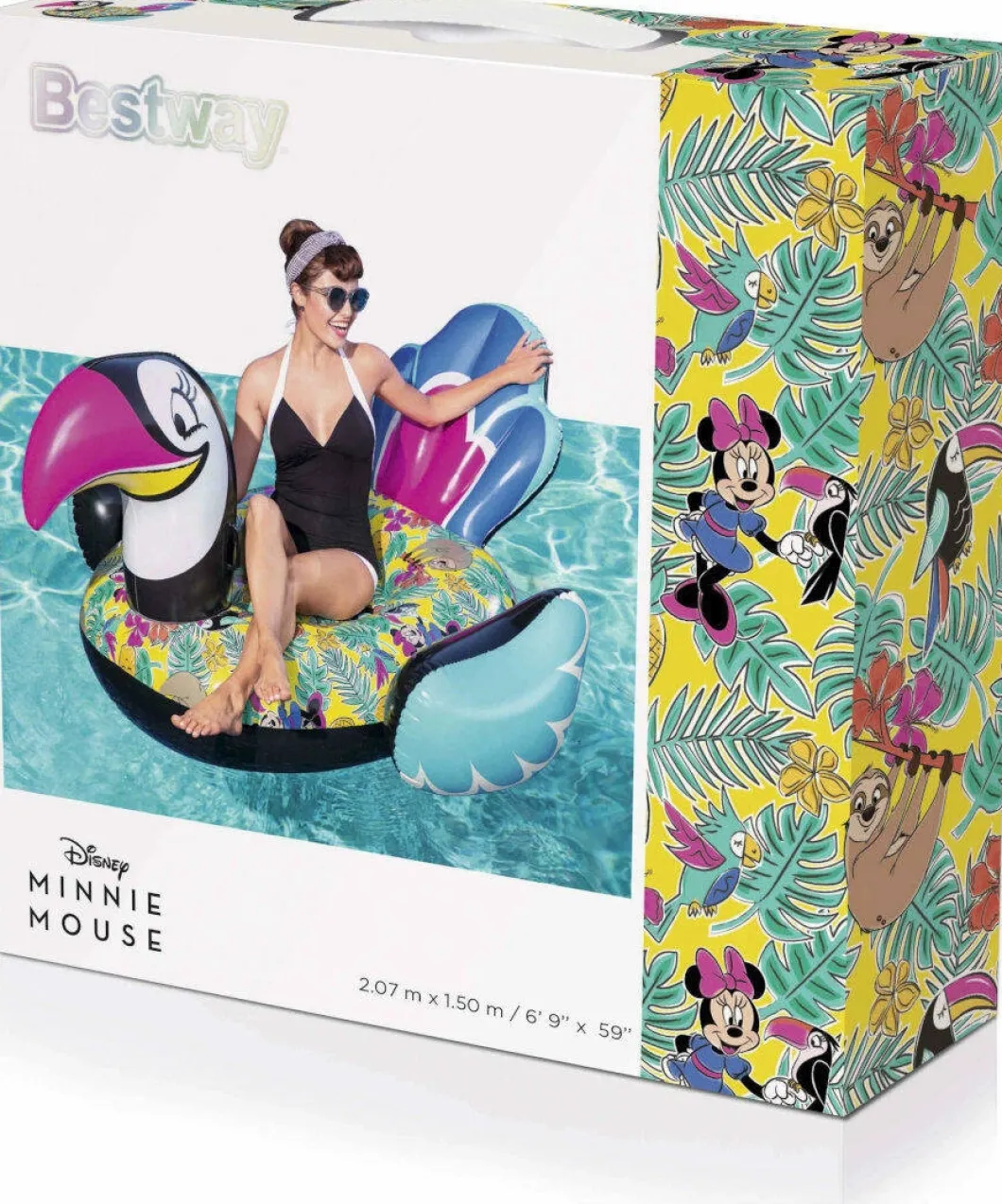 Dmuchany materac do wody DISNEY FASHION TOUCAN