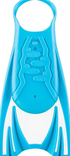 Dziecięce płetwy do pływania Aqua Speed Frog 02 - niebieskie