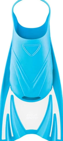 Dziecięce płetwy do pływania Aqua Speed Frog 02 - niebieskie