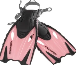 Dziecięce płetwy do snorkelingu z regulacją Aqua Speed Bounty 03 - różowe