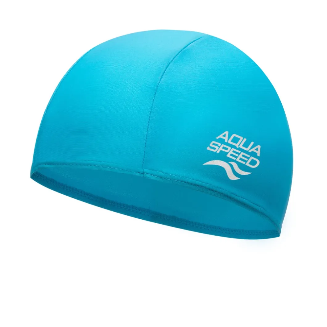Dziecięcy czepek pływacki z materiału Aqua Speed Baby Cap 01 - niebieski