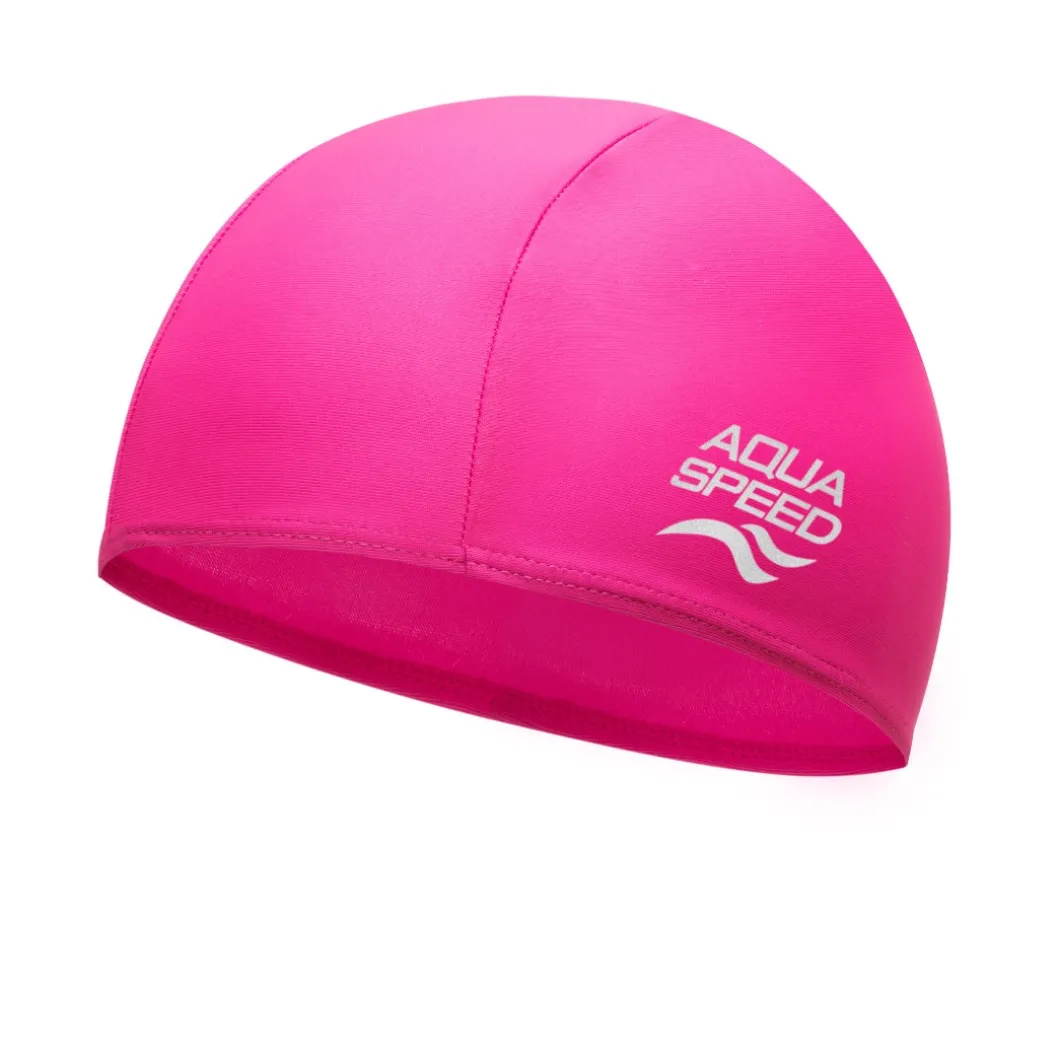 Dziecięcy czepek pływacki z materiału Aqua Speed Baby Cap 03 - różowy