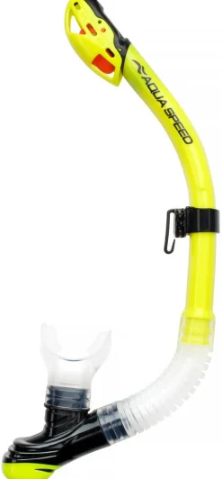Fajka do nurkowania z zaworem Aqua Speed Jet 18 - żółta