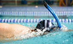 Fajka do pływania czołowa Aqua Speed Comet 11 - niebieska