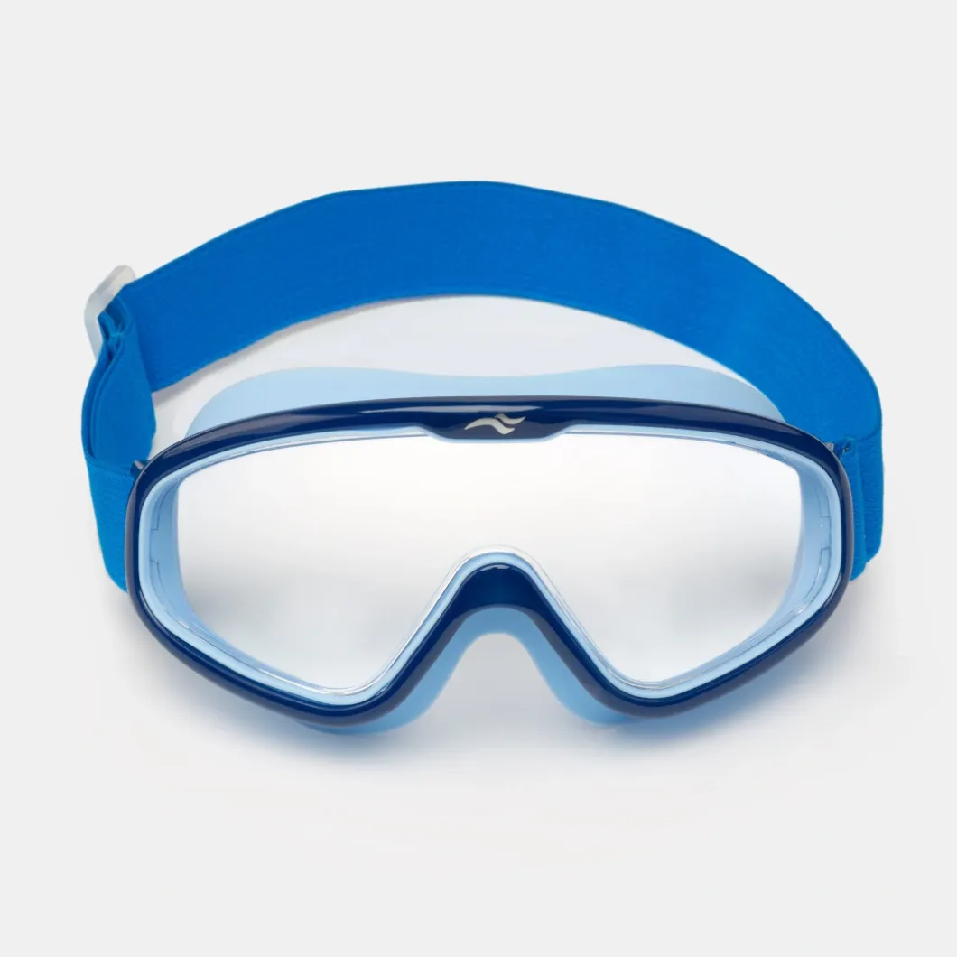 Gogle pływackie dla dzieci Aqua Speed Tivano FS Jr 02 - niebieskie-bezbarwne szkła