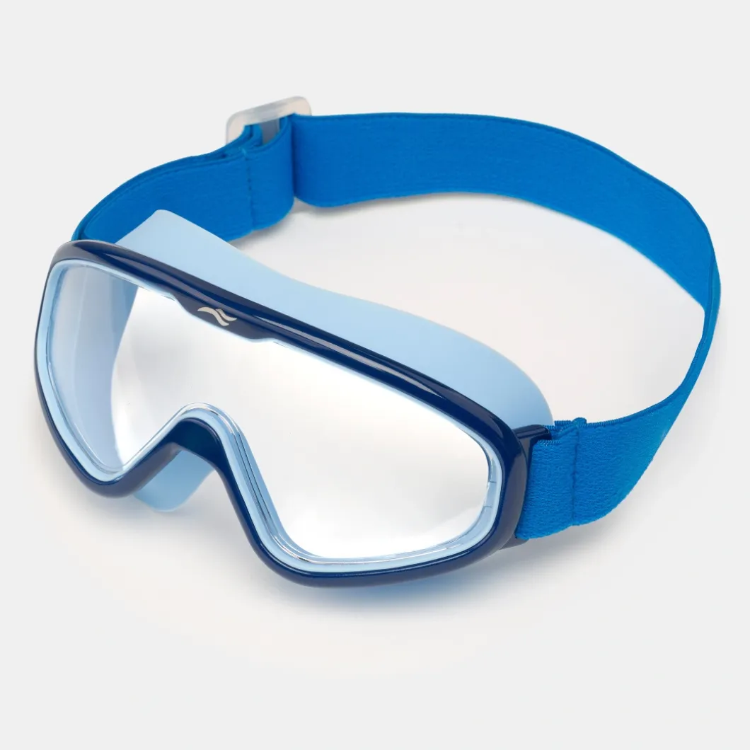 Gogle pływackie dla dzieci Aqua Speed Tivano FS Jr 02 - niebieskie-bezbarwne szkła
