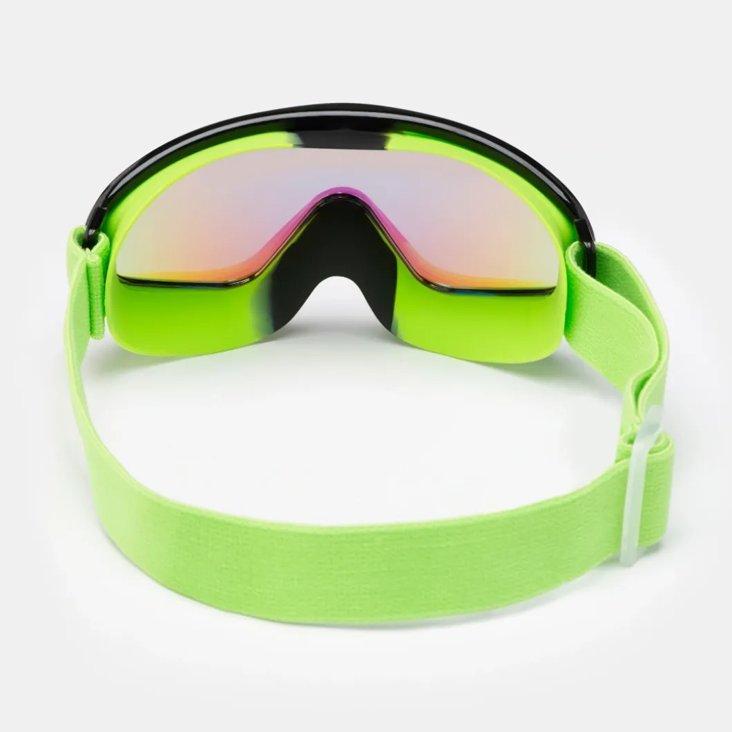 Gogle pływackie dla dzieci Aqua Speed Tivano Jr Mirror 38 - zielone