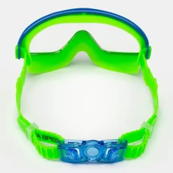 Gogle pływackie dla dzieci Aqua Speed Tivano Jr 30 - zielone - bezbarwne szkła