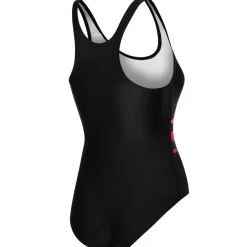Jednoczęściowy kostium pływacki z miseczką Aqua Speed Stella 16 - czarny