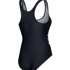 Jednoczęściowy kostium pływacki z miseczką Aqua Speed Stella Lady 07 - czarny