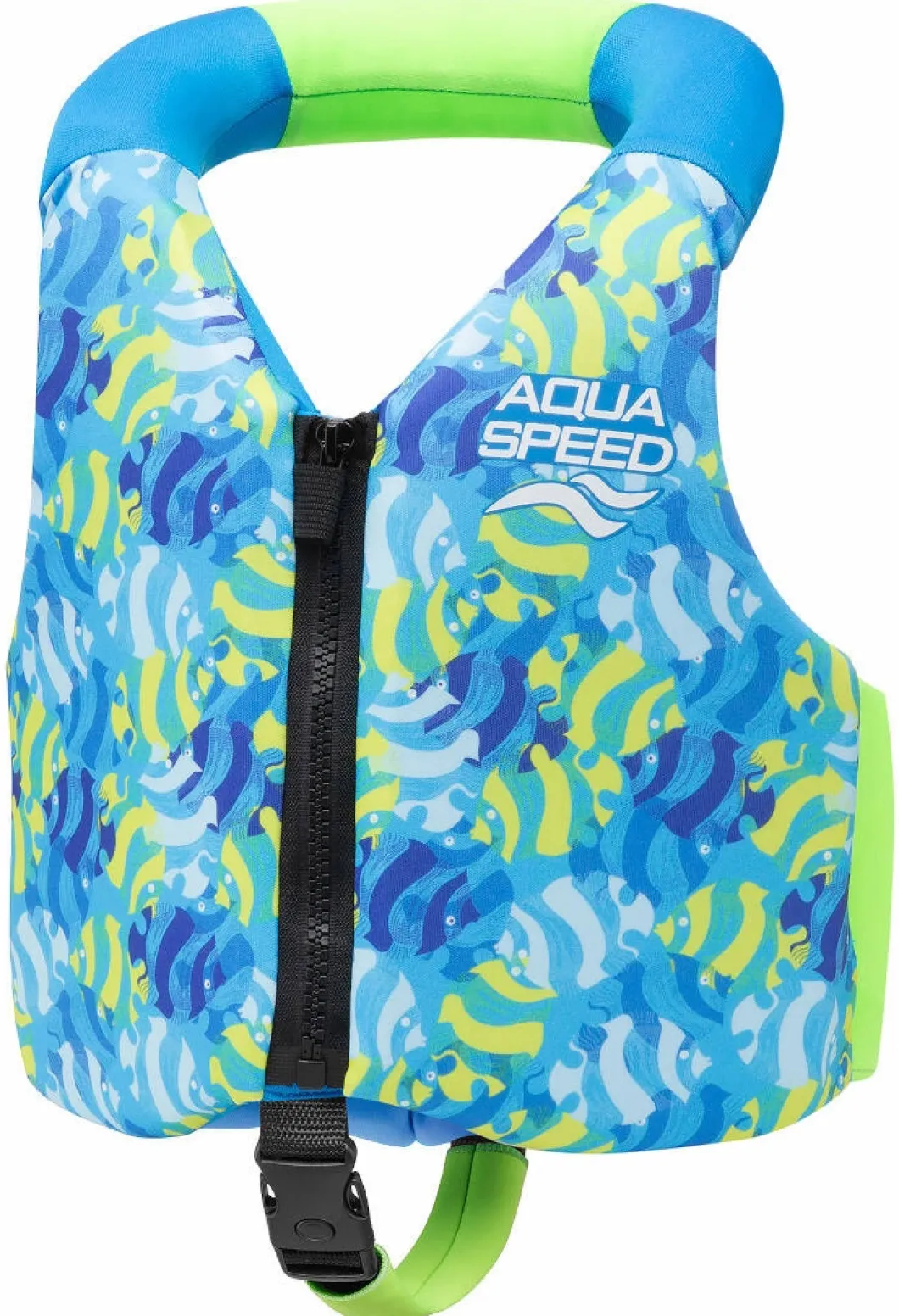 Kamizelka asekuracyjna piankowa do pływania dla dzieci Aqua Pals Aqua Speed kol. 02 - niebieska