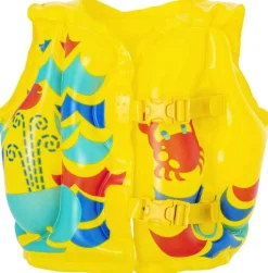 Kamizelka do pływania dla dzieci Bestway Tropical 3-6 lat - żółta