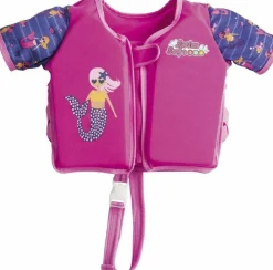 Kamizelka piankowa do pływania dla dzieci Swim Vest W Sleeves 03 - różowa