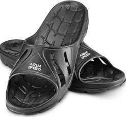 Klapki basenowe Aqua Speed Alabama 07 - czarne