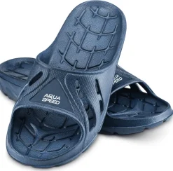 Klapki basenowe Aqua Speed Alabama 10 - granatowe