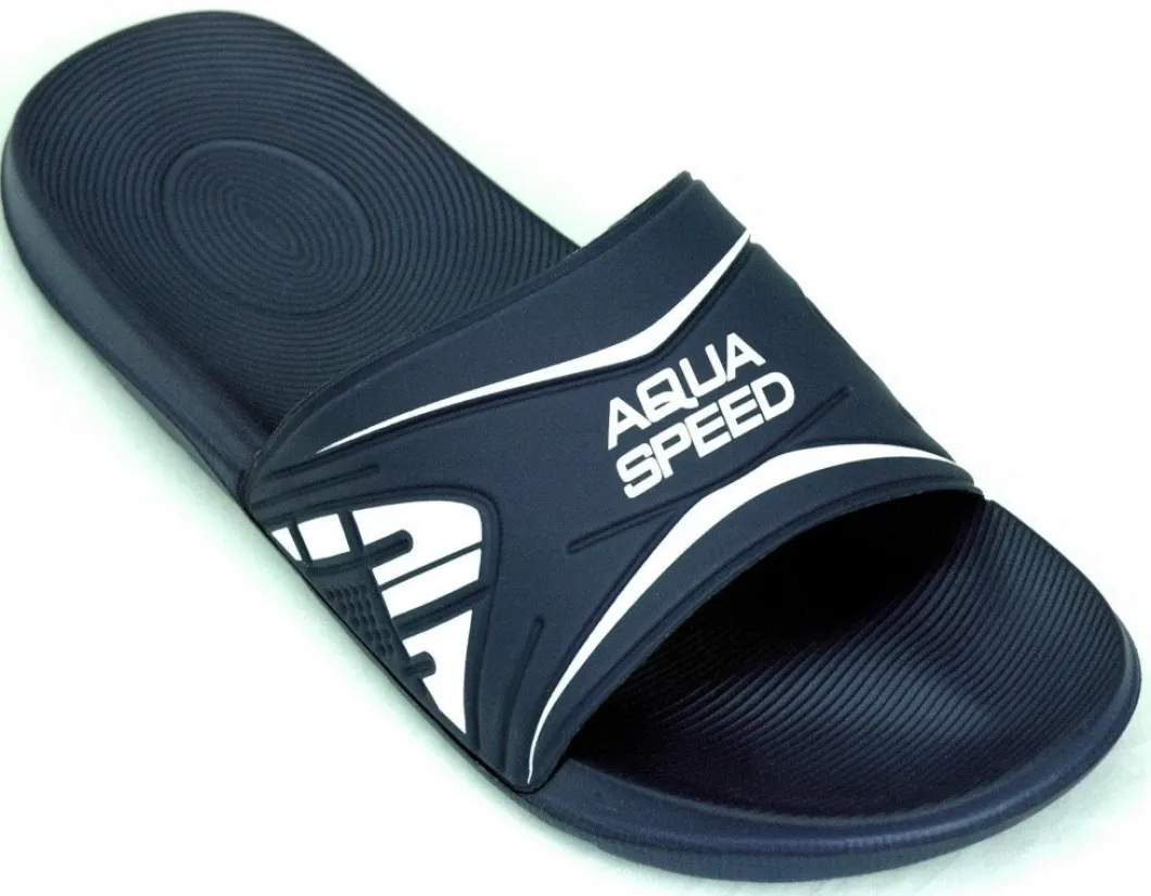 Klapki basenowe Aqua Speed Dakota 10 - granatowe