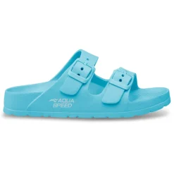 Klapki basenowe dla dzieci Aqua Speed Laredo 02 - niebieskie