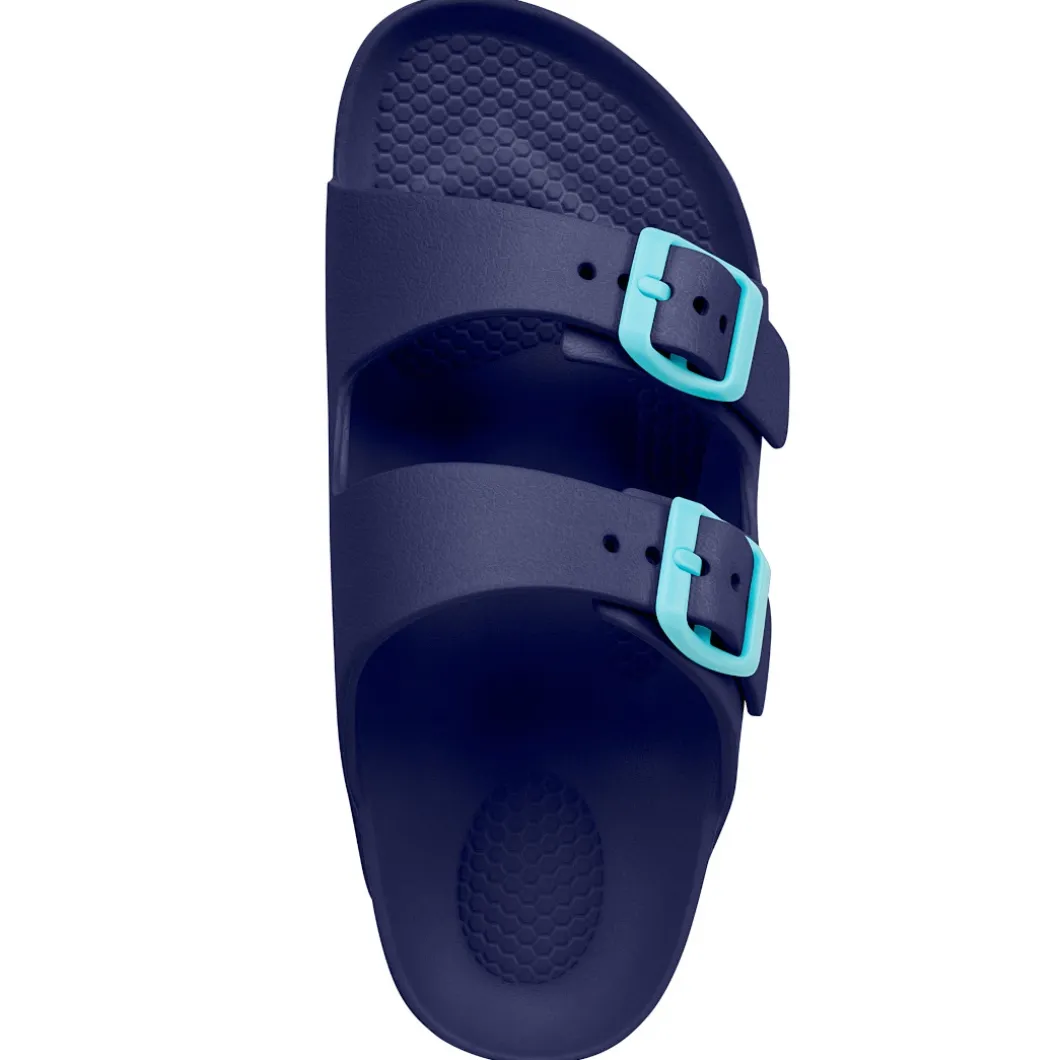 Klapki basenowe dla dzieci Aqua Speed Laredo 10 - granatowe