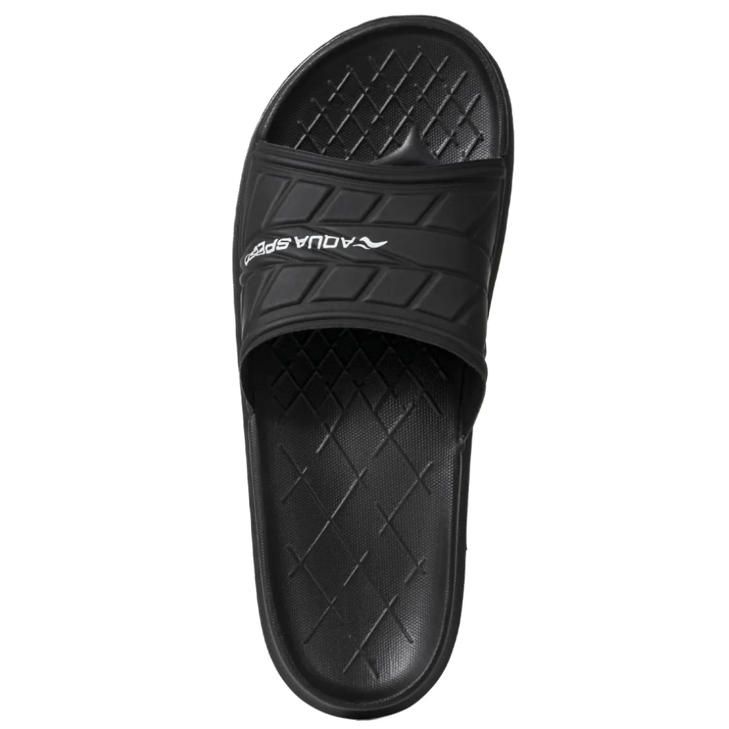 Klapki basenowo - plażowe Aqua Speed Aspen 57 - czarne